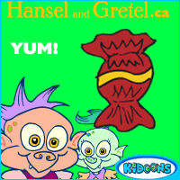Hansel and Gretel KIDOONS kids fun download Gif 1